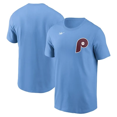 Nike Light Philadelphia Phillies Cooperstown Wordmark T-Shirt