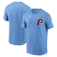 Nike Light Philadelphia Phillies Cooperstown Wordmark T-Shirt
