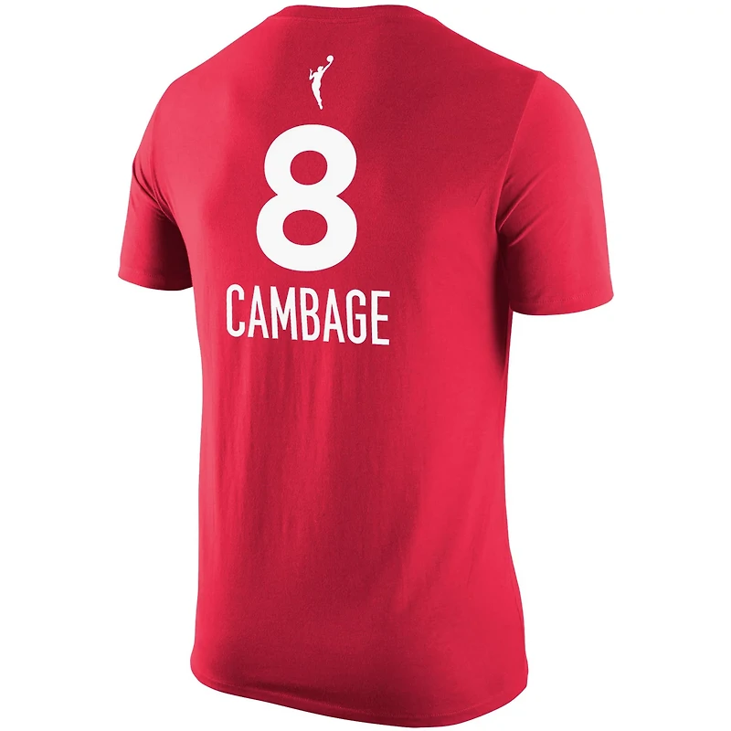 Nike Liz Cambage Las Vegas Aces Explorer Edition Name  Number T-Shirt