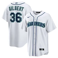 Nike Logan Gilbert Seattle Mariners Home Replica Jersey