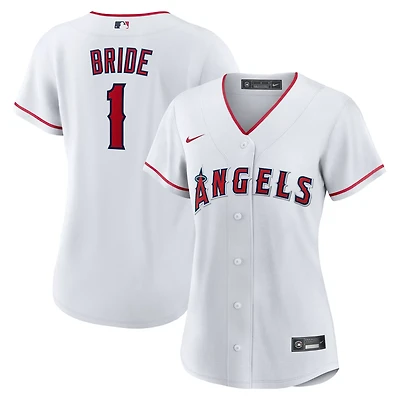 Nike Los Angeles Angels 1 Bride Home Replica Jersey