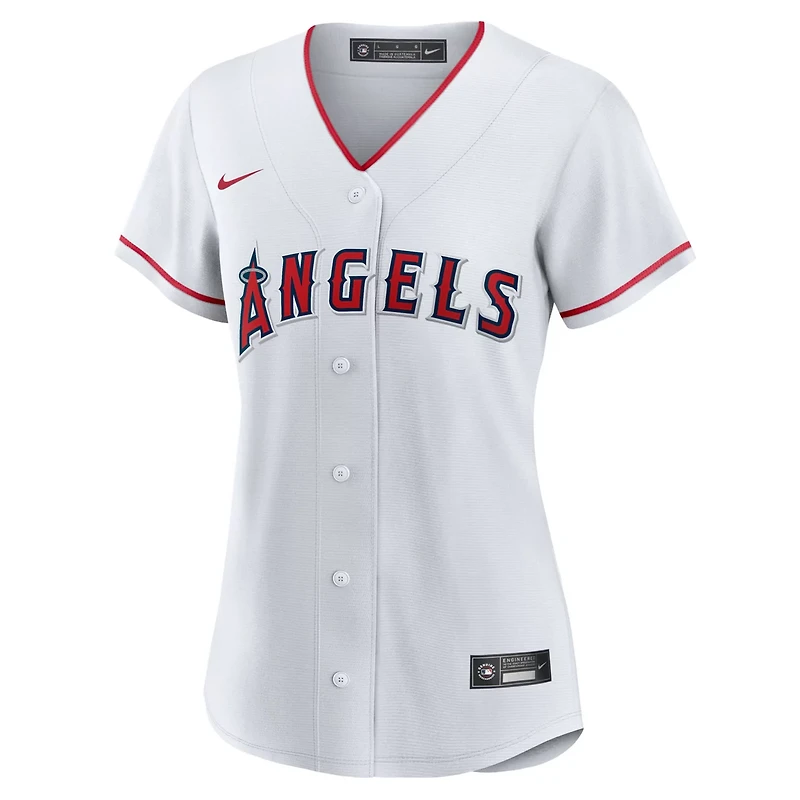 Nike Los Angeles Angels 1 Bride Home Replica Jersey