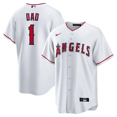 Nike Los Angeles Angels 1 Dad Home Replica Jersey