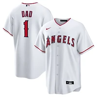 Nike Los Angeles Angels 1 Dad Home Replica Jersey