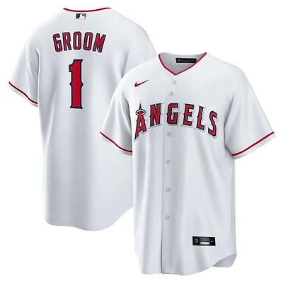 Nike Los Angeles Angels 1 Groom Home Replica Jersey
