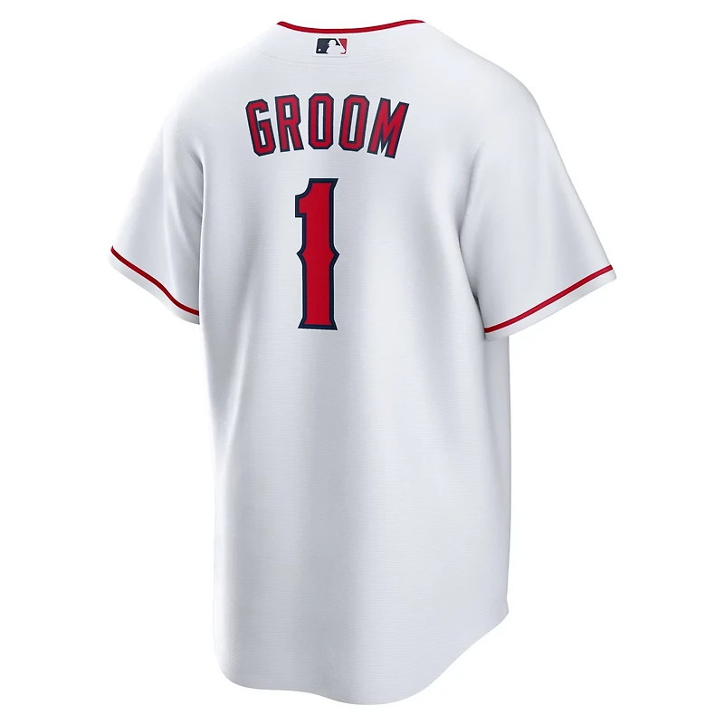 Nike Los Angeles Angels 1 Groom Home Replica Jersey
