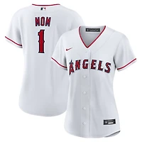 Nike Los Angeles Angels 1 Mom Home Replica Jersey