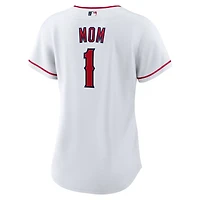 Nike Los Angeles Angels 1 Mom Home Replica Jersey