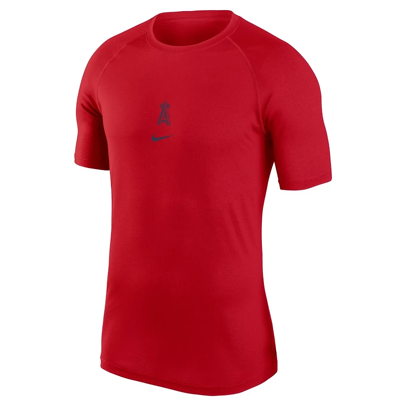 Nike Los Angeles Angels Authentic Collection Performance Raglan T-Shirt
