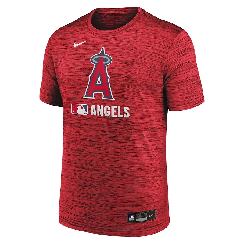 Nike Los Angeles Angels Authentic Collection Velocity Performance Practice T-Shirt