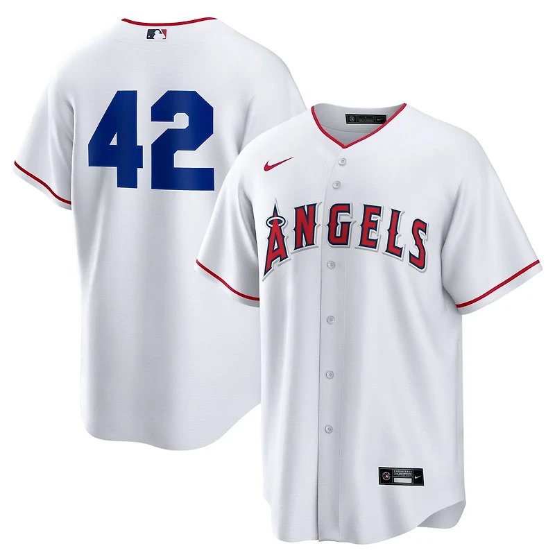 Nike Los Angeles Angels Home 2025 Jackie Robinson Day Replica Jersey