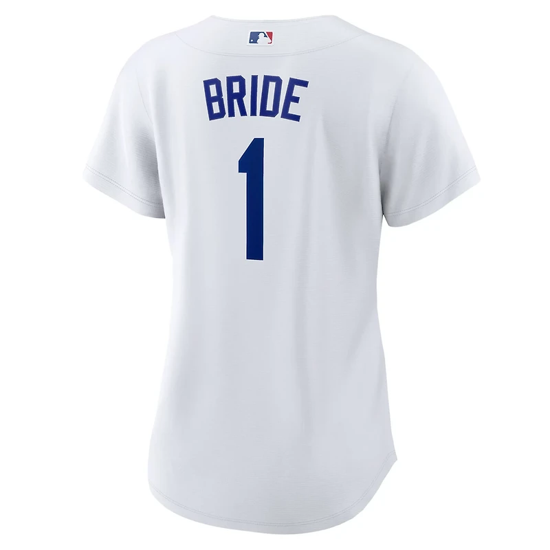 Nike Los Angeles Dodgers 1 Bride Home Replica Jersey