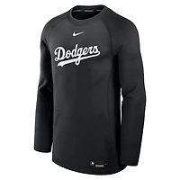 Nike Los Angeles Dodgers Authentic Collection Game Time Raglan Long Sleeve T-Shirt