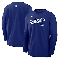 Nike Los Angeles Dodgers Authentic Collection Player Lightweight Performance Long Sleeve Top