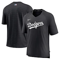 Nike Los Angeles Dodgers Authentic Collection Pregame Raglan Performance V-Neck T-Shirt