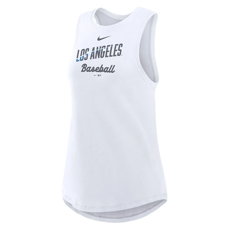 Nike Los Angeles Dodgers City Connect Tricode High Neck Performance Tank Top
