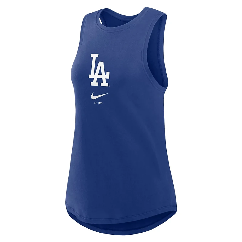Nike Los Angeles Dodgers Legacy Icon High Neck Performance Tank Top