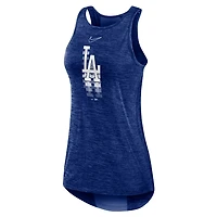 Nike Los Angeles Dodgers Logo Fade High Neck Performance Tank Top