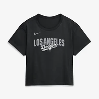 Nike Los Angeles Dodgers Mod Cropped T-Shirt