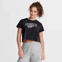 Nike Los Angeles Dodgers Mod Cropped T-Shirt