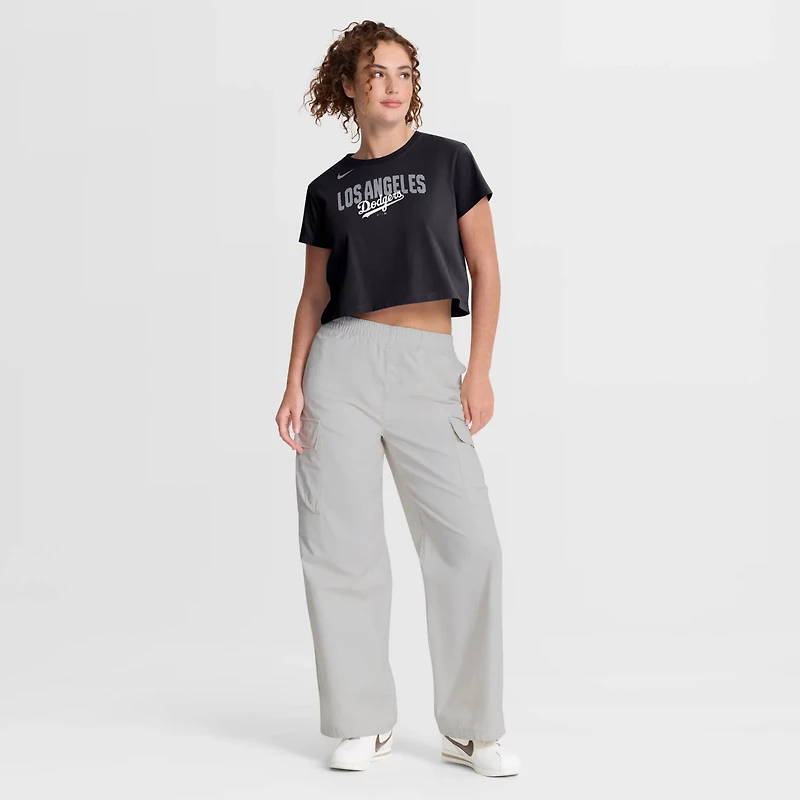 Nike Los Angeles Dodgers Mod Cropped T-Shirt