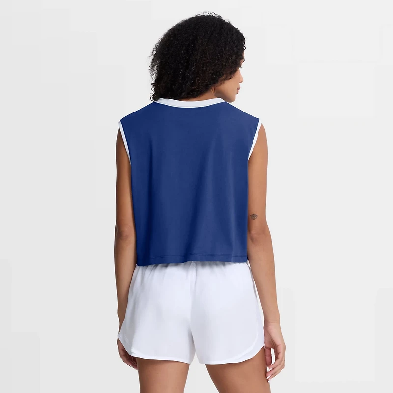 Nike Los Angeles Dodgers Primetime Loose Dri-FIT Cropped Tank Top