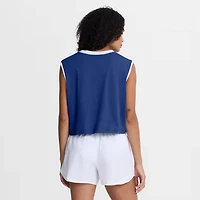 Nike Los Angeles Dodgers Primetime Loose Dri-FIT Cropped Tank Top