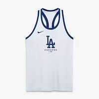Nike Los Angeles Dodgers Tri-Blend Dri-FIT Racerback Tank Top