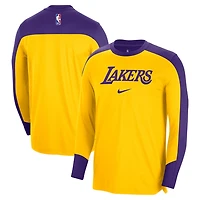 Nike Los Angeles Lakers 2024 25 Authentic Pre-Game Legend Long Sleeve Shooting Shirt