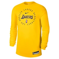 Nike Los Angeles Lakers 2024 25 Legend On-Court Practice Long Sleeve T-Shirt