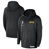 Nike Los Angeles Lakers 2024 25 On-Court Authentic Practice Yoga Restore Lightweight Pullover Hoodie