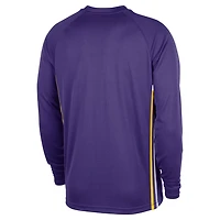Nike Los Angeles Lakers 2025 26 Authentic Pre-Game Legend Dri-FIT Long Sleeve Shooting Shirt