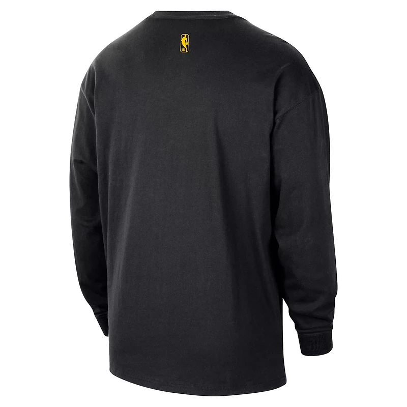 Nike Los Angeles Lakers 2025 26 City Edition Remix Essential Logo Long Sleeve T-Shirt