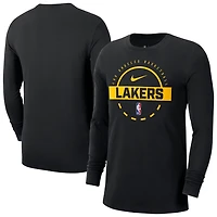 Nike Los Angeles Lakers Authentic Long Sleeve Practice T-Shirt