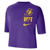 Nike Los Angeles Lakers Essential Boxy T-Shirt
