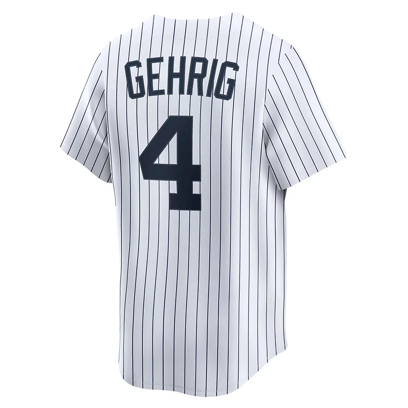 Nike Lou Gehrig New York Yankees Throwback Cooperstown Collection Limited Jersey