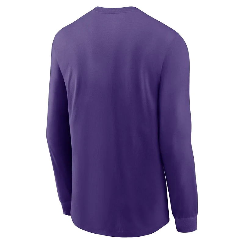Nike LSU Tigers Alternate Logo Long Sleeve T-Shirt