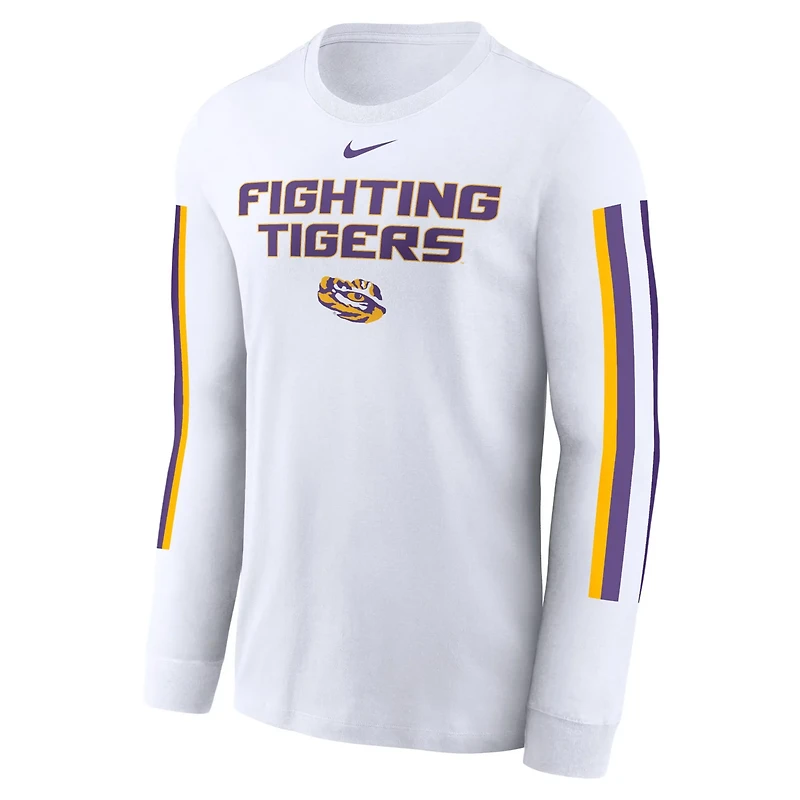 Nike LSU Tigers Local Spirit Slogan Long Sleeve T-Shirt