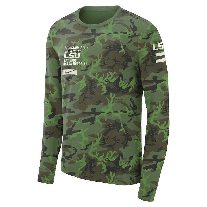 Nike LSU Tigers Military Long Sleeve T-Shirt