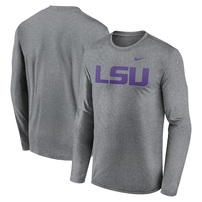 Nike LSU Tigers Primetime Primary Legend Long Sleeve T-Shirt