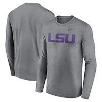 Nike LSU Tigers Primetime Primary Legend Long Sleeve T-Shirt