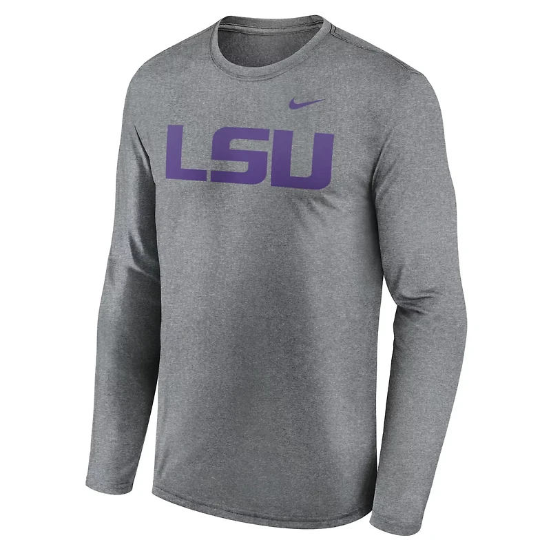 Nike LSU Tigers Primetime Primary Legend Long Sleeve T-Shirt