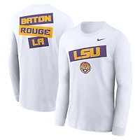 Nike LSU Tigers Two-Hit Classic Location Long Sleeve T-Shirt