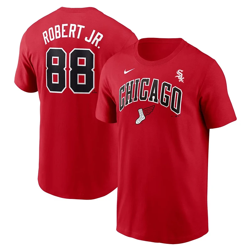 Nike Luis Robert Jr Chicago White Sox 2025 City Connect Fuse Name Number T-Shirt