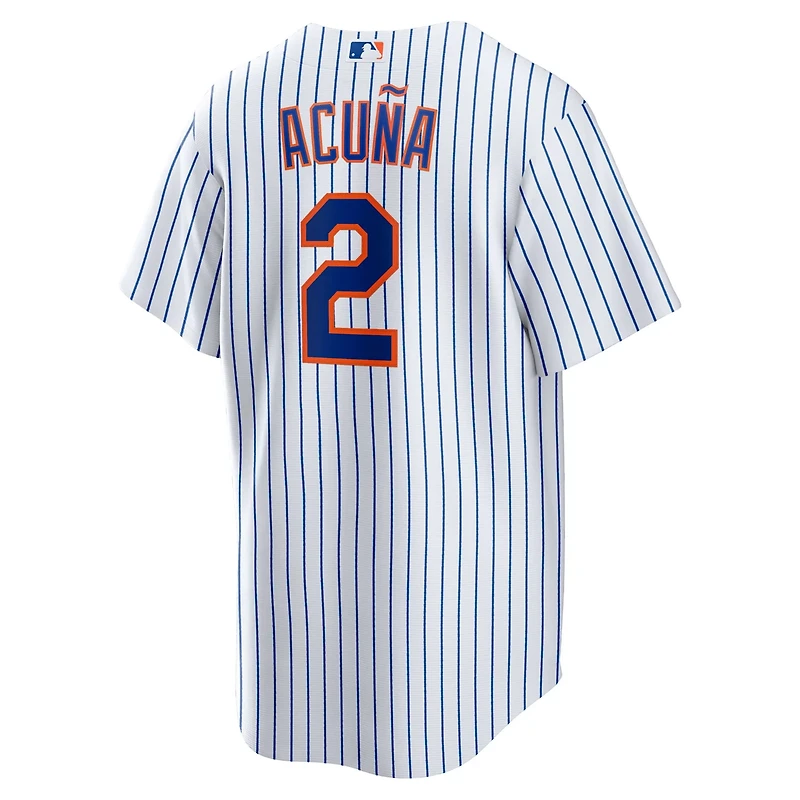Nike Luisangel Acua New York Mets Home Replica Player Jersey