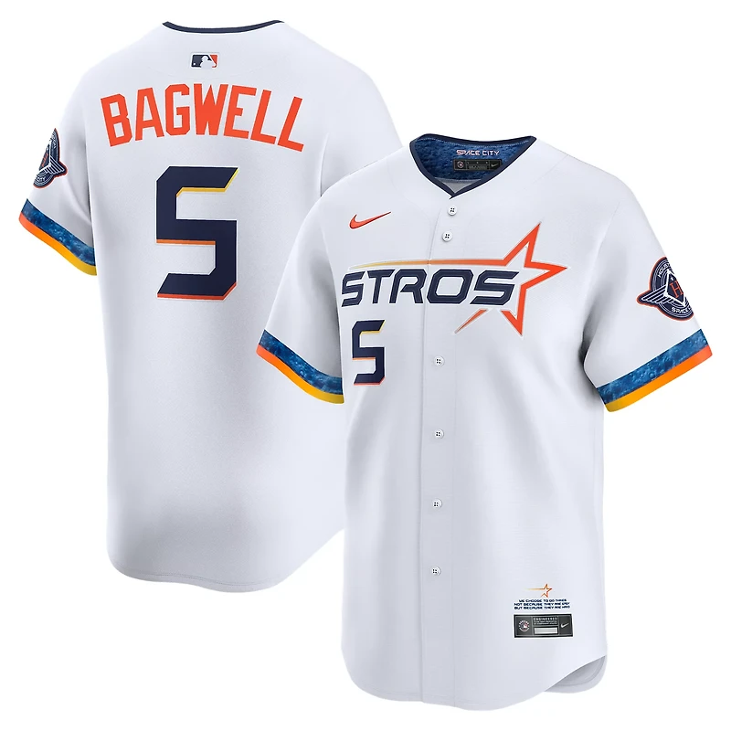 Nike M Astros Bagwell City Connect Limited Name & Number Jersey