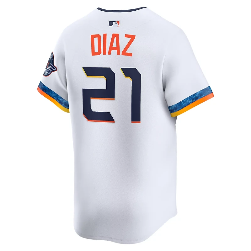 Nike M Astros Diaz City Connect Limited Name & Number Jersey