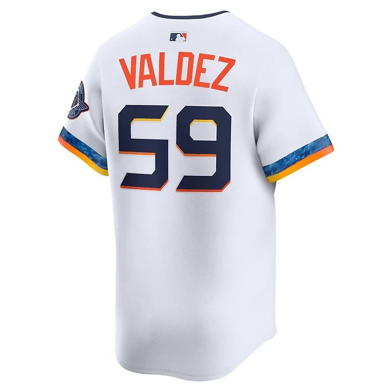 Nike M Astros Valdez City Connect Limited Name & Number Jersey