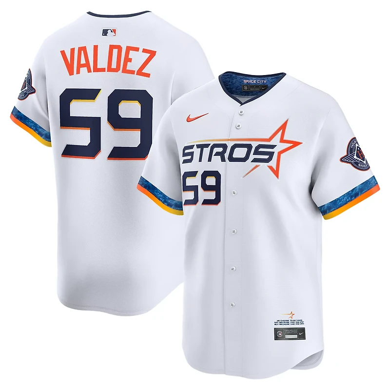 Nike M Astros Valdez City Connect Limited Name & Number Jersey