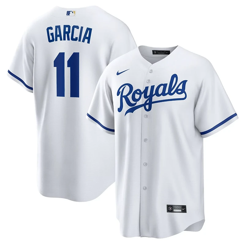 Nike Maikel Garcia Kansas City Royals Home Replica Jersey